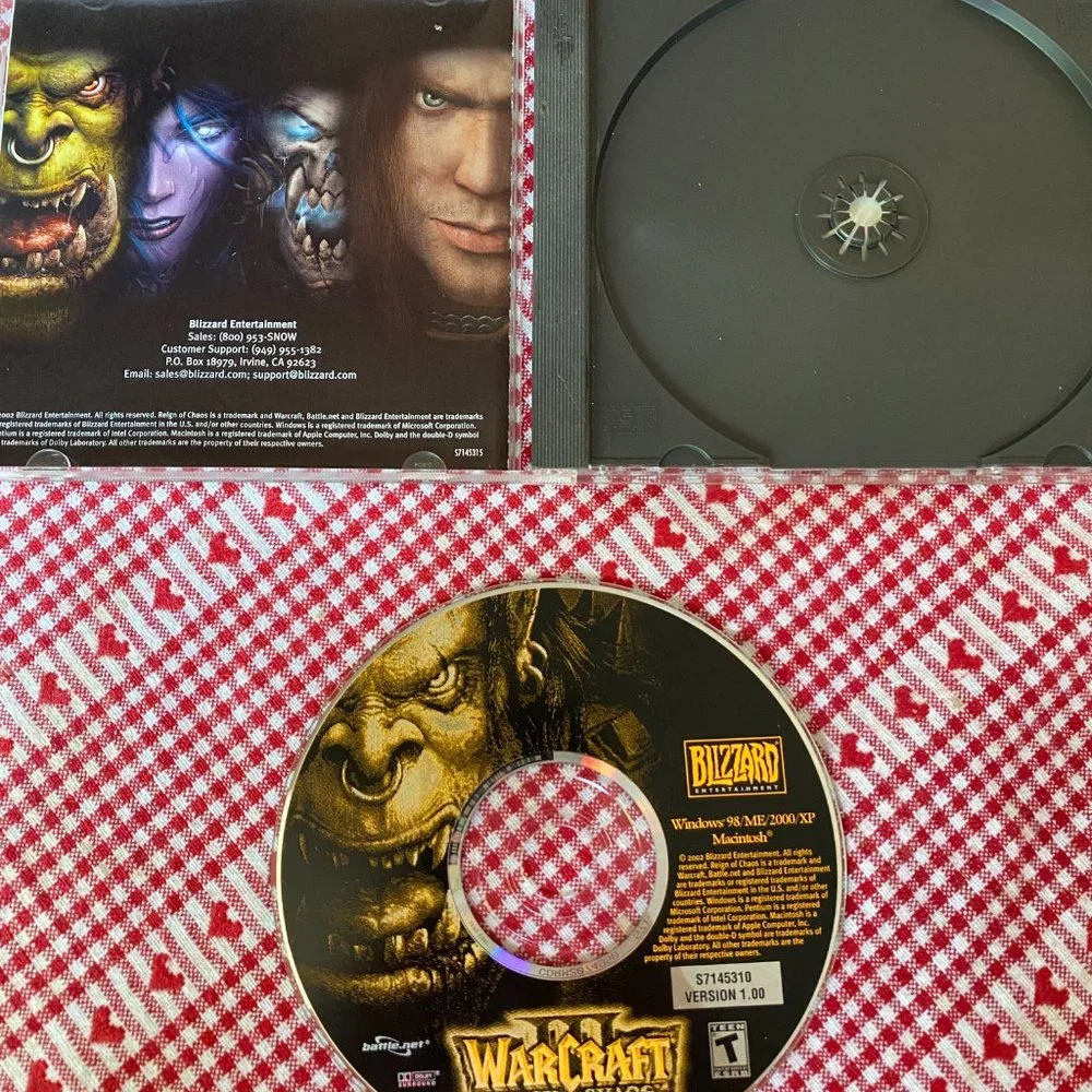 WarCraft III: Reign of Chaos for PC - W/ CD Key